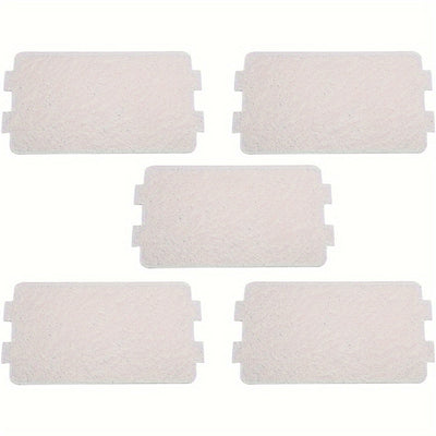 5pcs Placa De Mica Para Horno Microondas Hoja De Cubierta De Guía De Onda De Microondas Accesorio De Reparación De Reemplazo Para Horno Microondas De Cocina