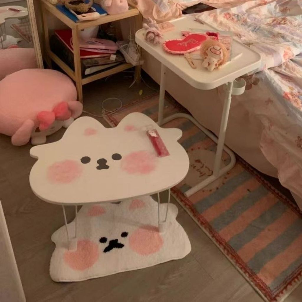 Mesita plegable pequeña, escritorio para portátil, mesita de noche, escritorio portátil para cama, escritorio de dormitorio, estación de trabajo en litera, escritorio de oficina portátil