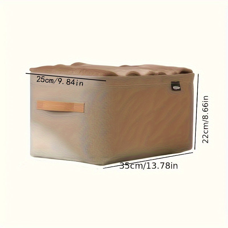 Bolsa De Almacenamiento De Ropa Simple, Organizador De Armario Plegable Y A Prueba De Polvo Para El Hogar, Dormitorio