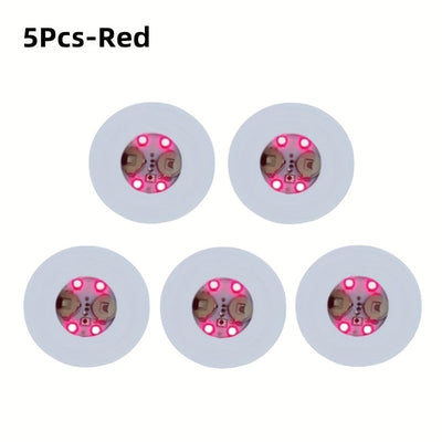Conjunto de 5 posavasos iluminados para bar, luces LED para Navidad, fiesta de bodas en KTV y decoración de jarrones de copa de cóctel