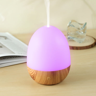 1pc Humidificador de Aire de Madera con Difusor de Aromaterapia - Agrega Aceites Esenciales, Ambientadores, Cierre Automático Sin Agua para una Atmosfera Relajante, Perfecto para Decoración del Hogar, Habitación, Dormitorio, Oficina y Regalos de Viaje