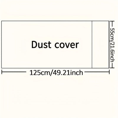 1 pieza de Cubierta para Electrodomésticos con Estampado de Estrellas para Nevera y Lavadora - Tela de Poliéster Duradera, Protector Lavable Antipolvo con Diseño Elegante de Cielo Nocturno Estrellado, Apta para Electrodomésticos Estándar, Protección para