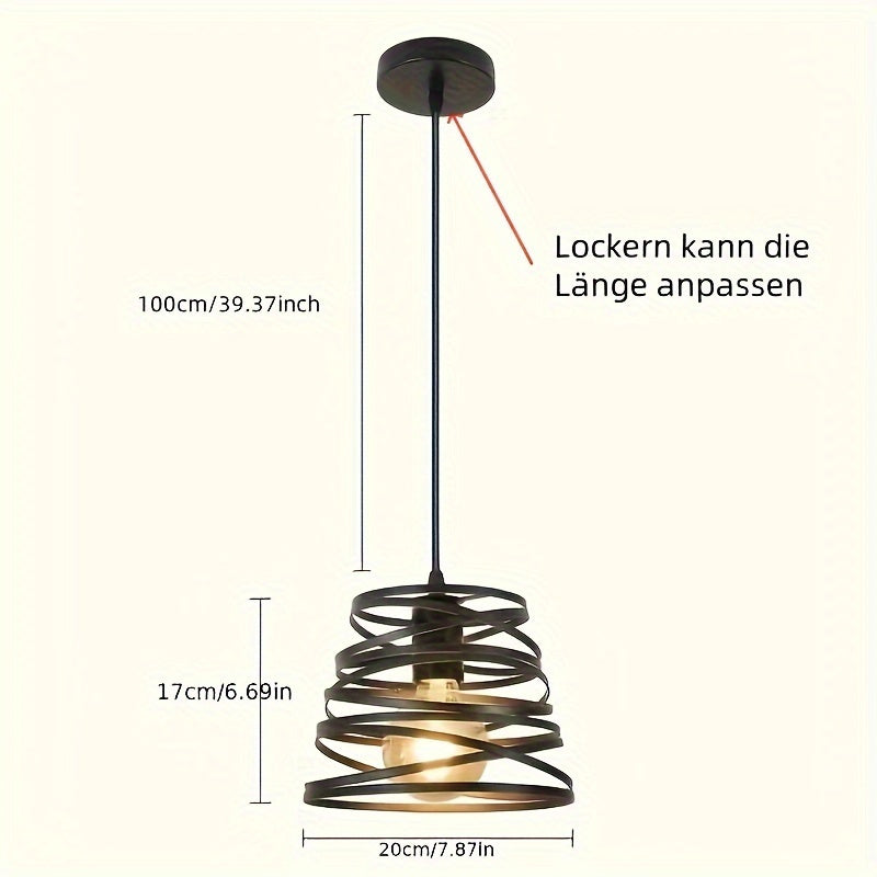 1 pieza de lámpara de techo ajustable moderna, base E26W27, montaje semi-inmerso de metal y hierro para pasillo, dormitorio, café, restaurante, bar - incluye hardware de instalación, sin bombilla, cableado duro, compatible con 110V-240V, luces de techo p