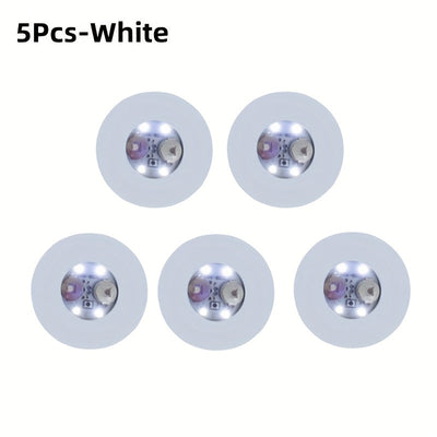 Conjunto de 5 posavasos iluminados para bar, luces LED para Navidad, fiesta de bodas en KTV y decoración de jarrones de copa de cóctel