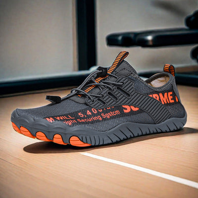Zapatos de Agua Antideslizantes para Hombre - Parte Superior Ligera con Estampado de Letras Amarillo y Brillante, Suela de TPU para Exteriores, Ropa Casual, Zapatos de Agua al Aire Libre | Zapatillas Modernas | Suela de TPU Duradera, Calzado de Alta Cali
