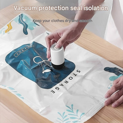 1 pieza de bomba eléctrica de vacío inalámbrica para el hogar (bolsas de vacío no incluidas) Sellador de vacío portátil para almacenamiento de alimentos Máquina de conservación de alimentos para el hogar Máquina de empaque de vacío con carga USB para reu