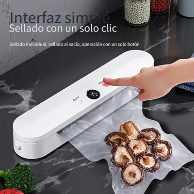 Sellador de Vacío Automático Compacto - 110-130V, Enchufe de EE.UU., Ideal para la Conservación de Alimentos y Snacks, Esencial en la Cocina