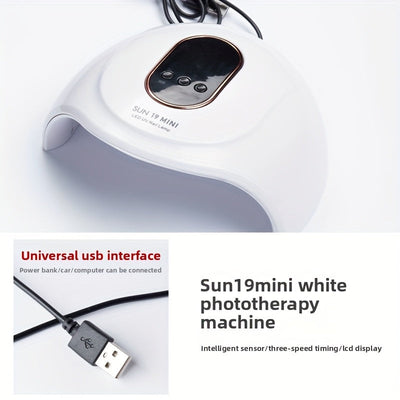 Lámpara LED para uñas de 72W con 18 cuentas, 3 configuraciones de temporizador y pantalla táctil LCD, sensor automático, máquina profesional para secar esmalte de uñas para uñas blancas y rosadas, accesorios para técnicos de uñas, producto de belleza, di