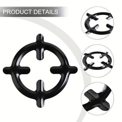 2 piezas de soportes de cubierta de horno de metal de alta resistencia con agarre antideslizante y ajuste seguro para teteras, tazas de café, teteras - Ideal para hogares, restaurantes, cafeterías, hornos para teteras, soporte de cubierta de tetera, aspe