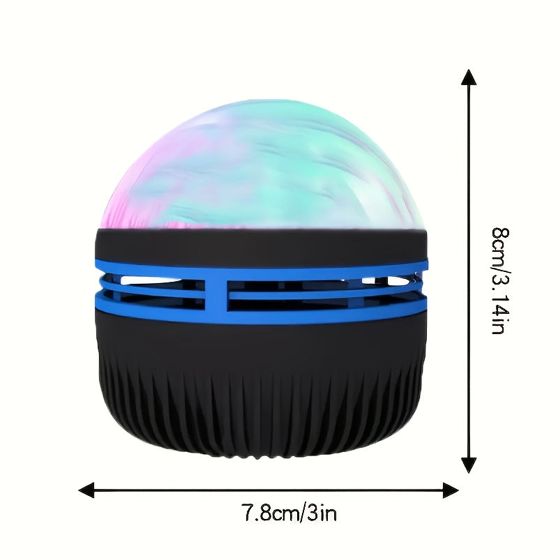 Lámpara de proyección de aurora boreal con control remoto, luces LED del norte alimentadas por USB, decoración para dormitorio, sala de estar o fiestas, crea efecto de cielo estrellado, iluminación de escritorio USB para hogar, oficina, Navidad o cumplea