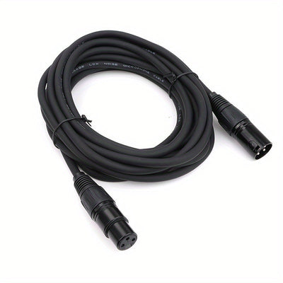 Cable de Audio XLR i-zclive, Cable XLR, Cable de Audio XLR Macho a Hembra para Micrófono, Cable de Micrófono XLR para Cable de Audio KTV, Cable de Micrófono XLR de 3 Pines, Cable de Altavoz XLR Balanceado Adecuado para Micrófonos, Preamplificadores, Sist