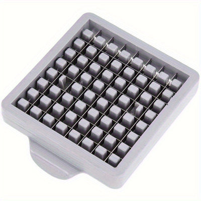 Rebanador Manual de Acero Inoxidable para Papas - Cortadora Multifuncional de Patatas Fritas, Pepinos y Zanahorias con Rejilla Ajustable, Mango Ergonómico para Uso en Cocina, Diseño Resistente, Herramienta Duradera y Fácil de Usar, Ideal para Preparación
