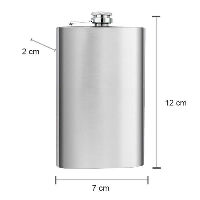 Licorera Whiskera Cantimplora Acero Inoxidable 5 Oz De bolsillo RF 449
