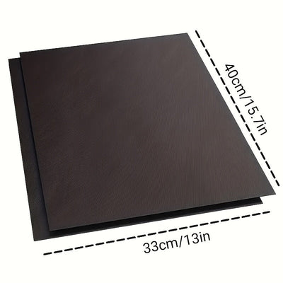 1pc/2pcs/4pcs Forros Para Horno, Estera Reutilizable Para Horno De Microondas, Resistente A Altas Temperaturas, Espesor De 0,2 Mm, Antiadherente, Para El Fondo Del Horno O Microondas, Fácil De Lavar