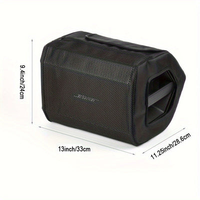 Cubierta Protectora Antipolvo para Altavoz Bose S1 Pro con Malla y Abertura Lateral, Adhesiva de Nylon de Sarga