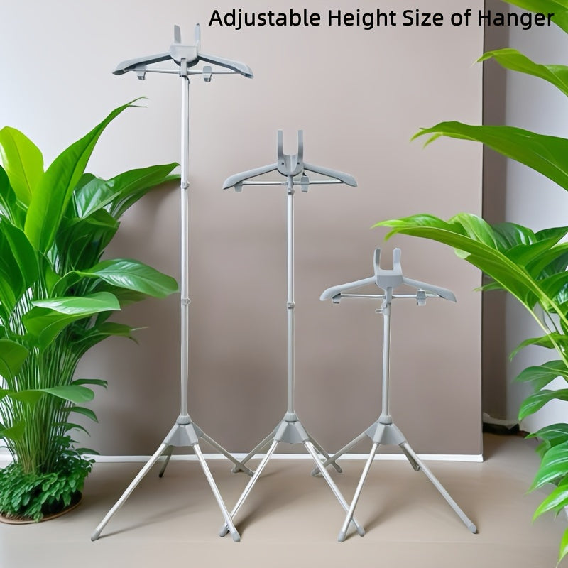 Estante de planchado colgante, colgador de vapor, tablero de planchado portátil con soporte independiente, estante de planchado colgante plegable para el hogar, colgador vertical telescópico ajustable, estante de planchado de vapor para el dormitorio, es