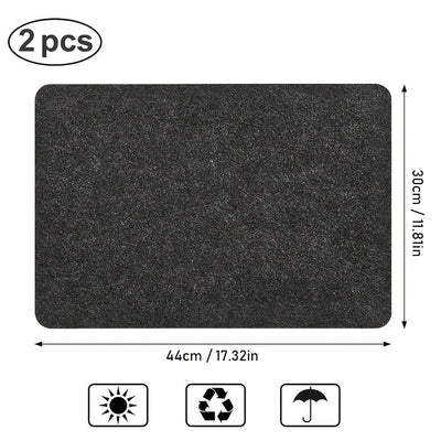 Alfombrilla Resistente al Calor para Freidora de Aire, Licuadora, Cafetera, Tostadora - Protector de Encimera de Poliéster con Función Deslizante, Encimeras, Almohadilla
