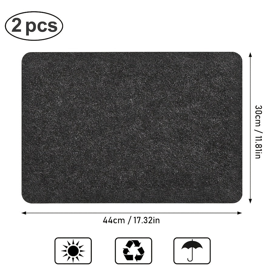 Alfombrilla Resistente al Calor para Freidora de Aire, Licuadora, Cafetera, Tostadora - Protector de Encimera de Poliéster con Función Deslizante, Encimeras, Almohadilla