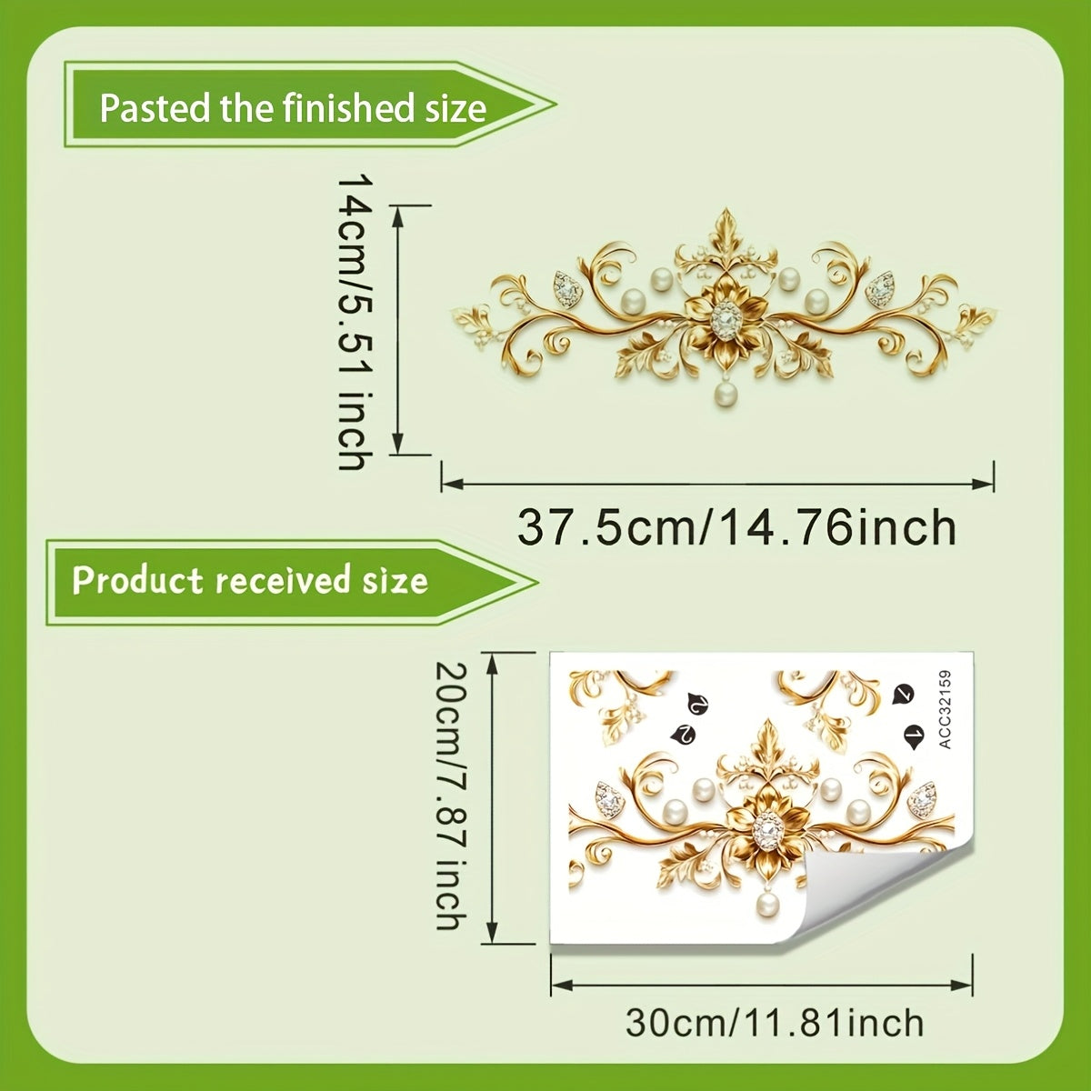 1pc Esticker de tanque de inodoro de flores vintage, accesorio de baño autoadhesivo de PVC, decoración de superficie de cerámica, forma irregular, acabado semi-mate, decoración para el hogar reutilizable