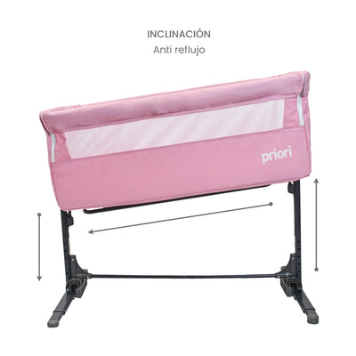 CUNA COLECHO BEBÉ GOLF ROSADO PRIORI -