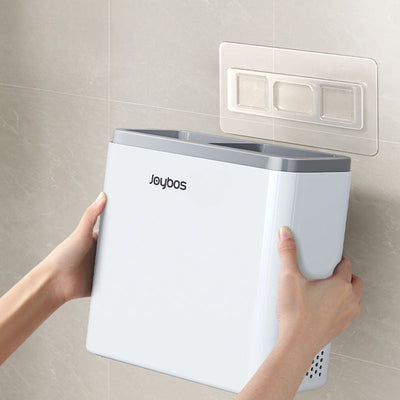 Soporte de utensilios Joybos, drenador ventilado, a prueba de polvo, tubo interior profundizado, extraíble y lavable, con fijación sin taladrar, adecuado para almacenamiento de utensilios de cocina, primera opción para el Día del Padre.