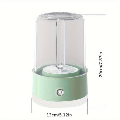 Maquinaria de Lavado Automática Portátil USB, Sin Necesidad de Enchufar, Montaje Libre, Adecuada para Viajes de Negocios, Uso Doméstico, Autocaravanas, Ropa Interior y Calcetines, Herramienta Esencial de Limpieza para Ropa en Apartamentos Hogareños y Cam