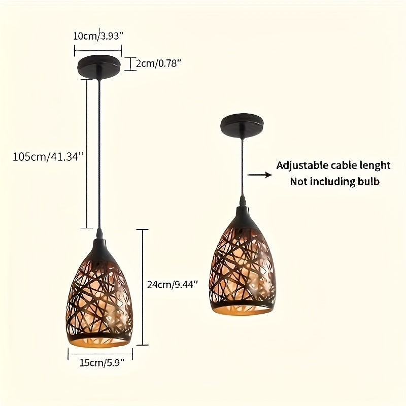 Lámparas colgantes vintage, luces empotradas estilo granja, lámparas colgantes de metal, mini luces para islas de cocina y candelabros retro negros regulables para comedores, salas y habitaciones