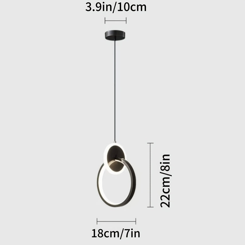 Luz de techo LED semi-inclinada moderna, temperatura de color ajustable, -85-265V, cableada, diseño minimalista con acabado metálico elegante, ideal para isla de cocina, sala de estar, dormitorio y comedor, decoración náutica de Sweet Home, luces LED par