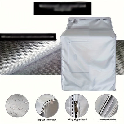 Fundas para lavadora con cremallera - cubierta protectora interior y exterior de tela Oxford, duradera y lavable