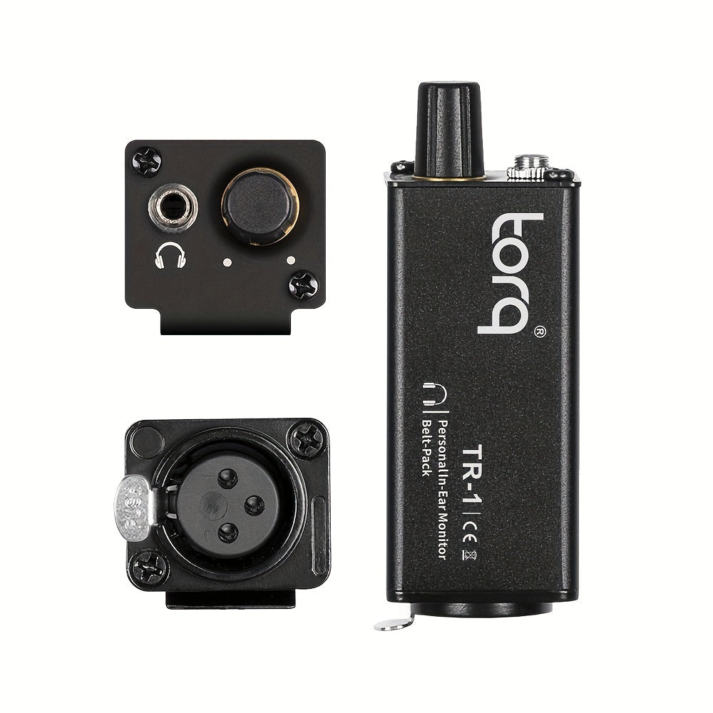 Amplificador de Auriculares Portátil Torq T-Rex 1-48V con Reducción de Ruido, Conector de Audio de Aleación de Aluminio, Relación S/N de 120dB, Ideal para Uso en Escenario - Negro, Accesorio para Computadora Personal|Equipo de Audio Profesional|Construcc