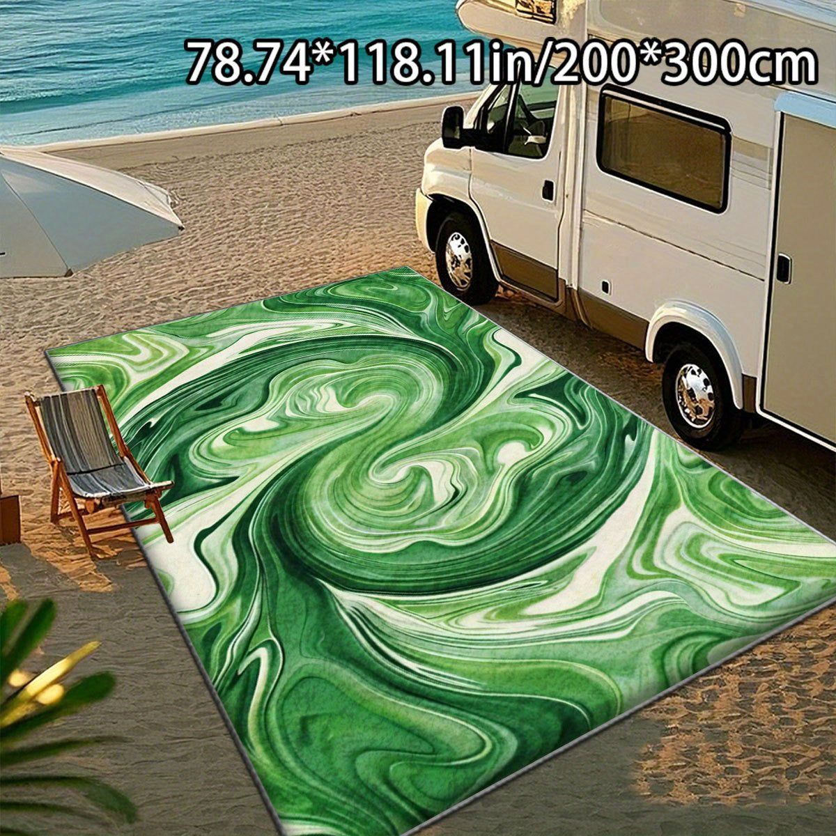 Decoración del hogar con terciopelo dorado de 800 gramos por metro cuadrado, con un diseño de espiral verde y un patrón de plástico en el fondo. Se puede utilizar en salas de estar, alfombras de sofás, alfombras de entrada, dormitorios, exteriores y en d