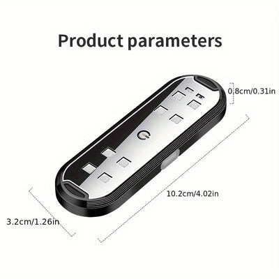 1pc Luz de Puerta de Coche LED Lámpara de Bienvenida con Control Magnético, Apertura Automática Seguridad Anticolisión Accesorios para el Coche Luz Ambiental LED - Carga USB