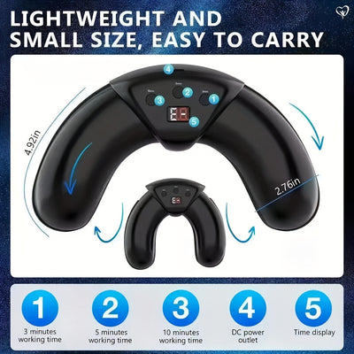 CIICII Lámpara de uñas USB para esmalte de gel, secador de uñas de baja tensión 36V, luz LED de curado rápido, portátil y sin olores, kit de manicura y pedicura para el hogar, regalo para mujeres (ergonómico, alimentado por USB, diseño compacto)