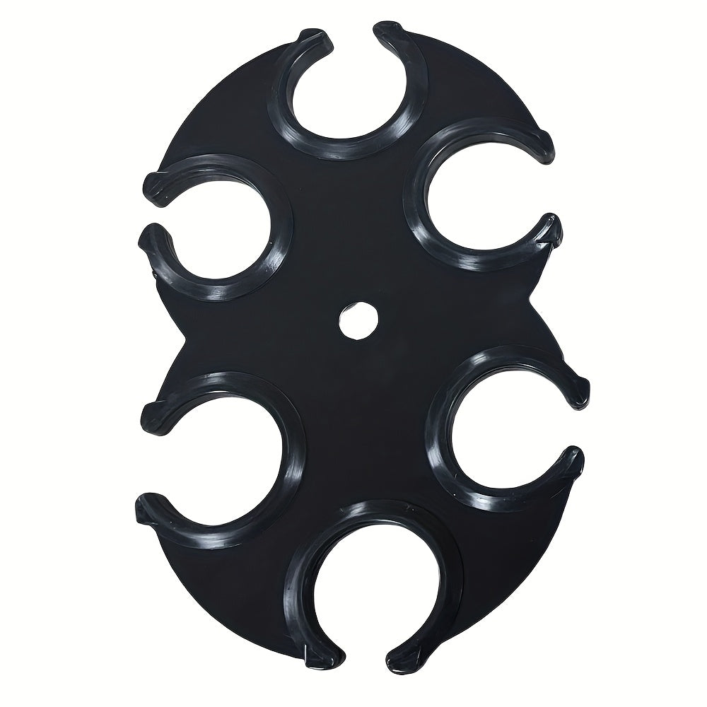 Soporte de micrófono multi de hierro de alta resistencia para soporte de micrófono - Organizador de soporte de micrófono versátil, sostiene hasta 6/8 micrófonos, diseño que ahorra espacio con 2 soportes para 6 micrófonos o 1 soporte para 8 micrófonos, so