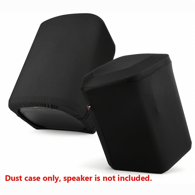 1pieza Funda de polvo Bose S1 Pro/S1 Pro+, Funda protectora elástica con banda elástica, Funda para altavoz portátil, Material de poliéster, Lavar en máquina, Negro - Excluye altavoz