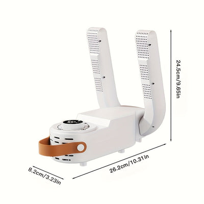 Secador Portátil de Zapatos y Zapatillas - Tecnología de Secado Rápido, Diseño Compacto para Calzados, Calcetines (110V), Ideal para Gimnasio, Viajes y Hogar - Prevén Crecimiento Bacteriano y Moho, Esencial para el Gimnasio, Electrodoméstico Moderno, Rej