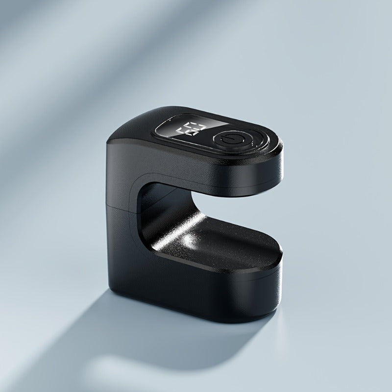Linterna LED Portátil para Uñas con Temporizador Digital - Secador de Gel USB, Pantalla LCD, Diseño Compacto para Hogar y Salón - Compatible con Esmalte en Gel /LED - Secadora Blanca, Herramienta Moderna de Manicura, Rendimiento Fiable, Ideal para Entusi
