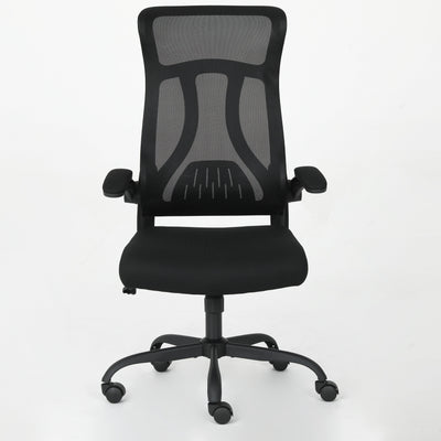 Silla de Oficina Ergonómica con Respaldo Alto y Malla Transpirable - Asiento Cómodo para Escritorio de Computadora para Empleados, Fácil de Limpiar