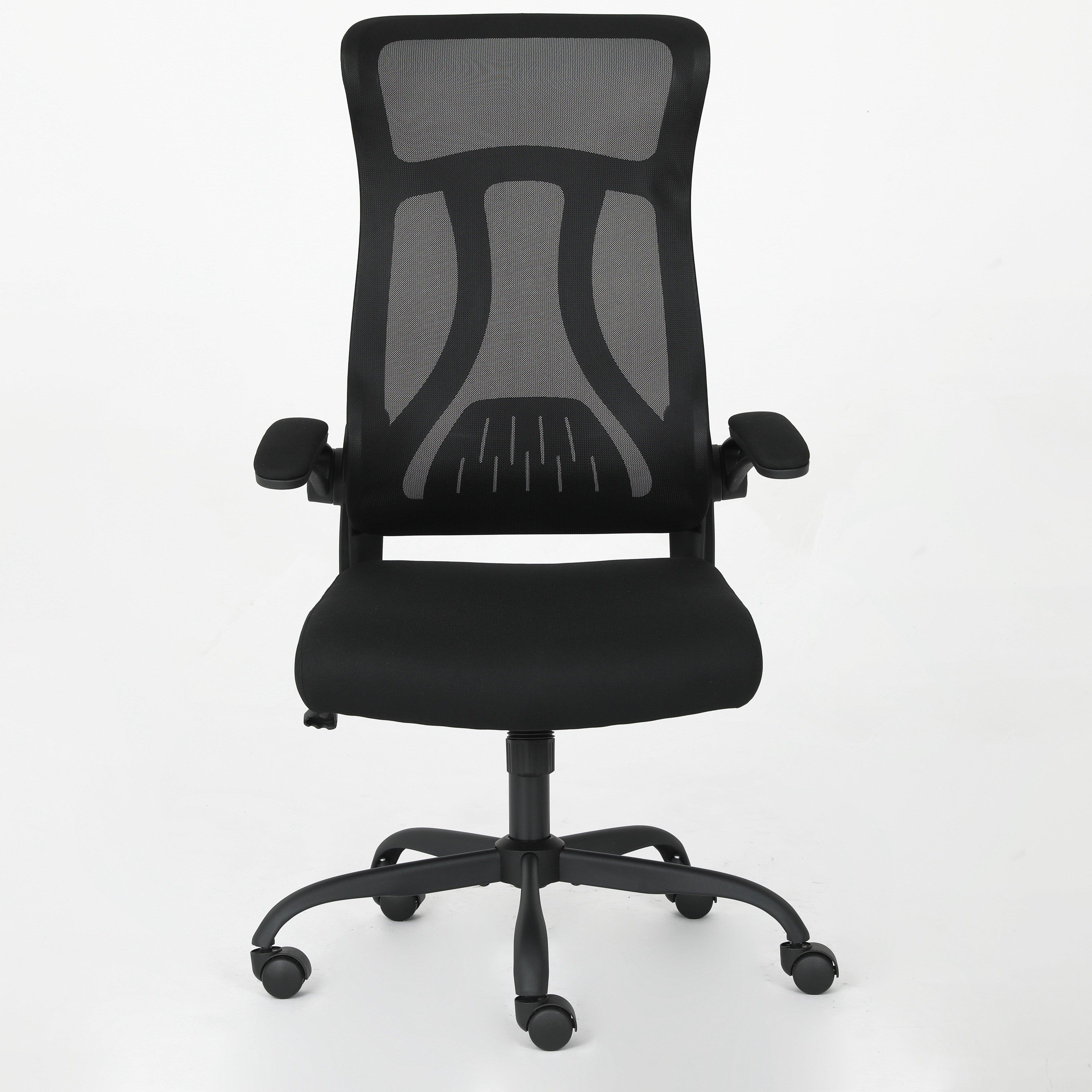 Silla de Oficina Ergonómica con Respaldo Alto y Malla Transpirable - Asiento Cómodo para Escritorio de Computadora para Empleados, Fácil de Limpiar