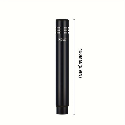 Micrófono de condensador de diafragma pequeño C06 Ultra Heart Finger - Grabación de alta definición para instrumentos acústicos - Audio nítido, listo para el escenario, musicalidad mejorada para batería, violín, piano