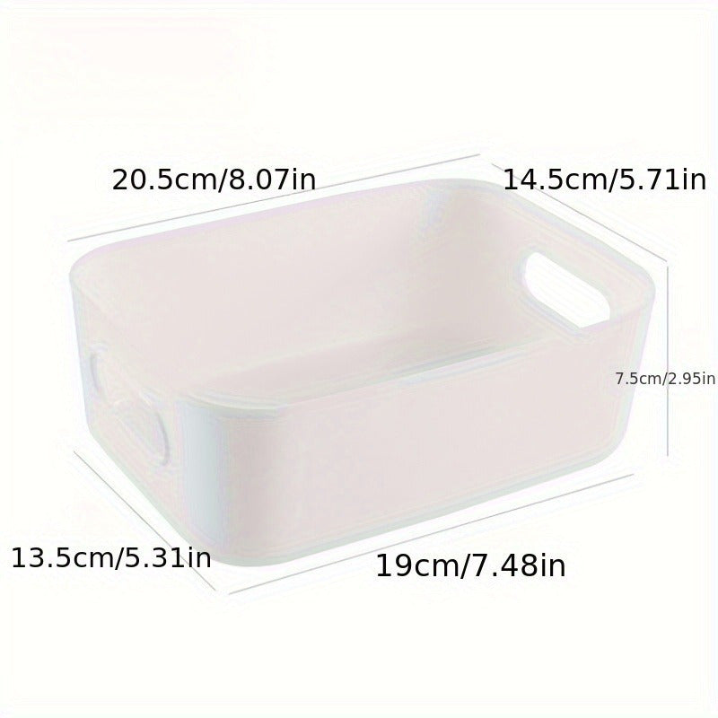 Caja de almacenamiento minimalista blanca para cajones con 10 divisores de gabinete, sistema de almacenamiento apilable para oficina y hogar en múltiples escenarios