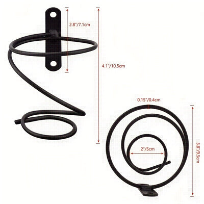 Conjunto de 3 piezas / 6 piezas Estante Colgante para Botella Individual de Vino Tinto en Hierro, Soporte de Exhibición, Utilizado para Almacenar Bebidas/Vino Tinto/Herramientas/Flores, etc., Estante Colgante Multifuncional