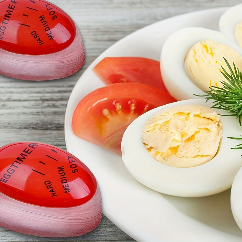Temporizador de Huevo Yuhuphyllic de 1 pieza con Indicador Cambiante de Color para Huevos Duros y Blandos Perfectamente Cocidos - Gadget de Cocina, No Requiere Pilas