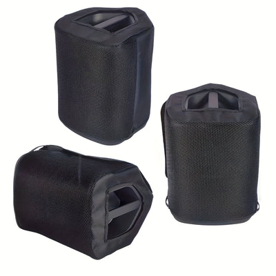 Funda para altavoz Bose S1 Pro/S1 Pro+, resistente, color negro, con abertura de malla lateral para ajuste fácil, bolsa protectora para altavoz, diseño elegante, ajustable