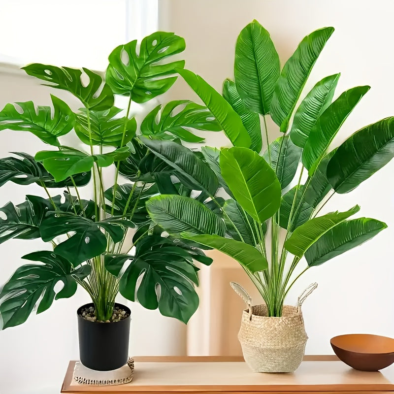 2 Plantas de Girasol Artificiales Realistas para Decoración Interior y Exterior - Verde Nórdico, Todo Temporada, Sin Macetas, Perfecto para Bodas, Hoteles, Jardines, Patios, Regalos de Inauguración y Celebraciones Estacionales