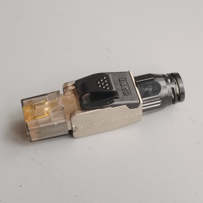 RJ45, CAT.6A, CAT.7, CAT.8 Cable Ultra Seis Clase Siete Clase Ocho Clase Crystal Head Meters Transmisión Escudo Libre de Presión Crystal Head Cable Eléctrico Adaptador de Red