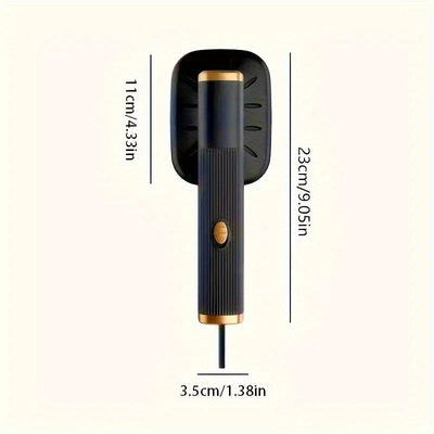1 pieza de hierro portátil de mano - Hierro mini con alimentación USB para precalentamiento rápido, diseño compacto para viajes, ideal para el hogar, la oficina, la escuela y los viajes de negocios, planchado de oficina, hierro moderno, plástico duradero