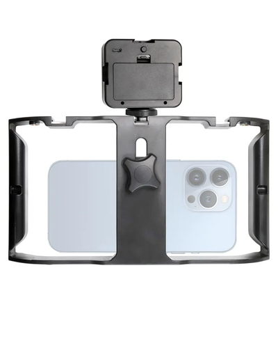 Tripode/luces/Monopod/Microfono AY-49X - Kit Fotografico 4 en 1