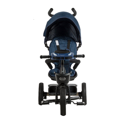 TRICICLO RECLINABLE DERIO EB365 EBABY AZUL