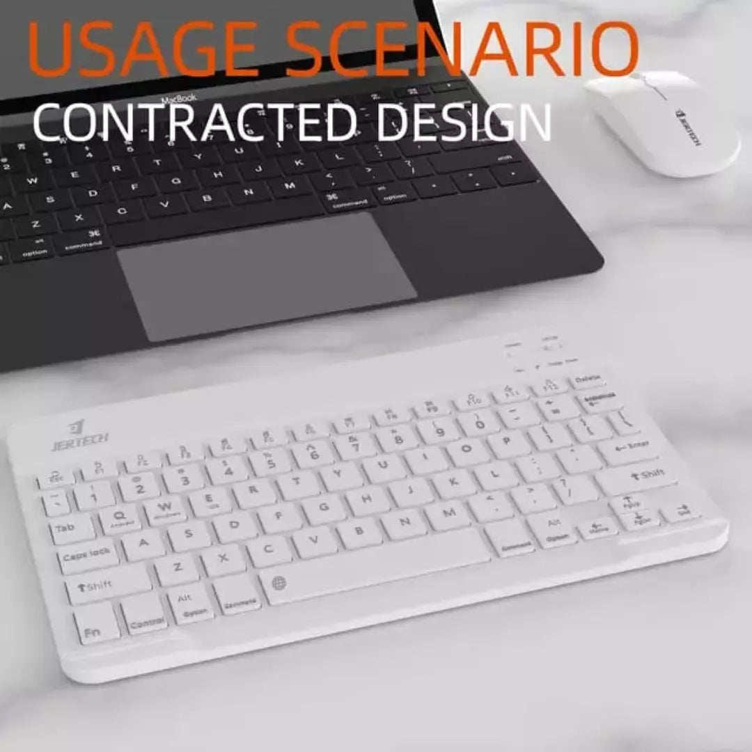 Combo Jertech Teclado + Mouse + Soporte de Celular CT3-01